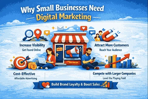 Why Small Businesses Need Digital Marketing